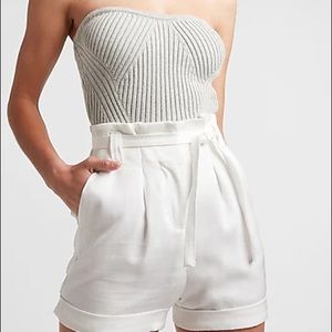 NWT Express Ribbed Sweater Tube Top